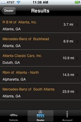 Illustration for article titled New Mercedes iPhone App: Hands On